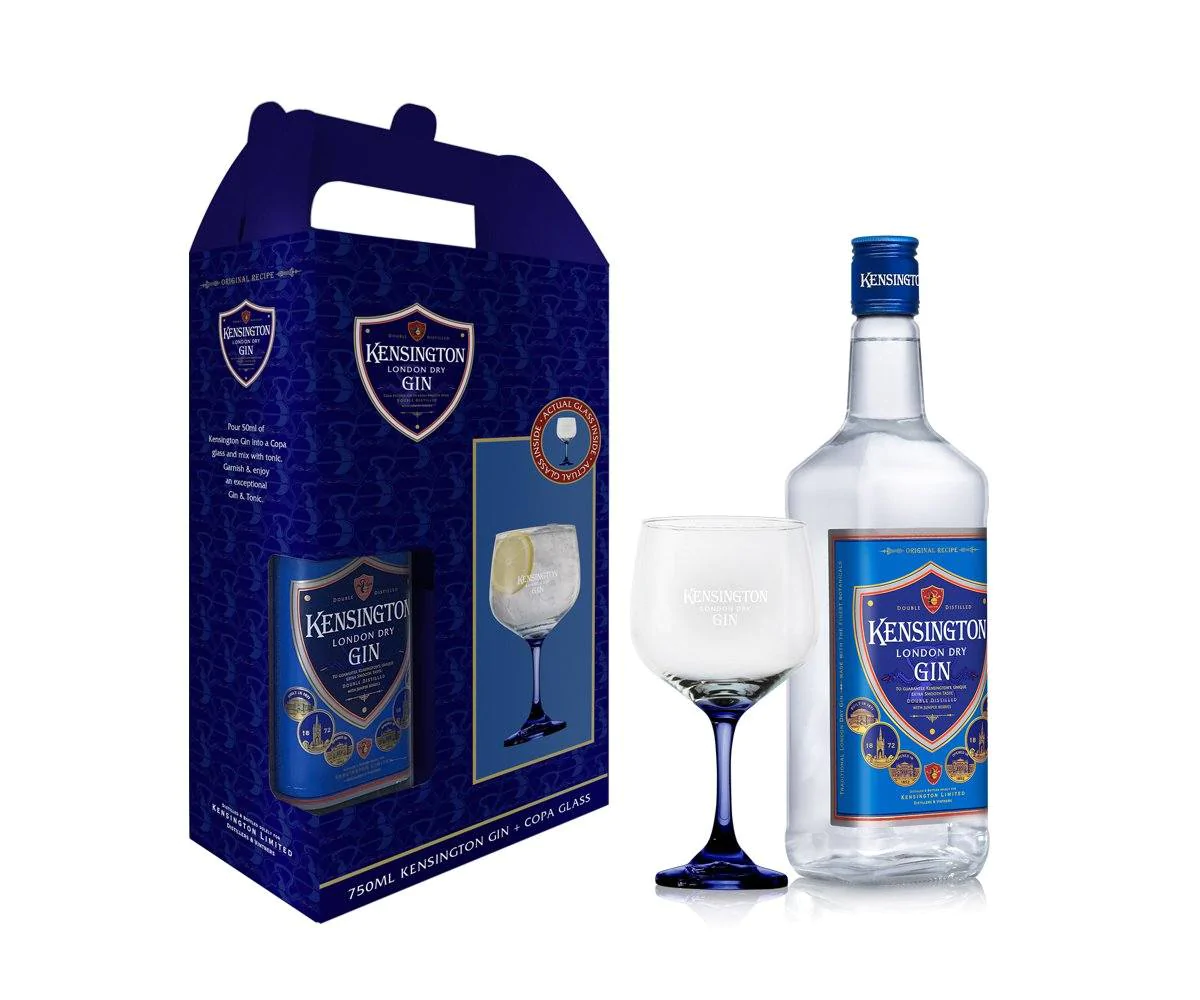 Kensington Dry Gin 24 Bottles